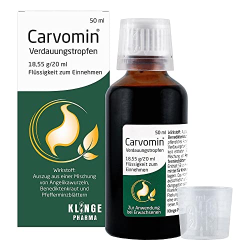 Magentropfen KLINGE Carvomin Verdauungstropfen, 50 ml Lösung