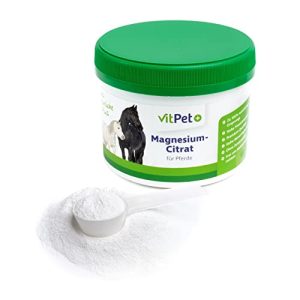 Magnesium Pferd VitPet+ Magnesiumcitrat für Pferde 500 g