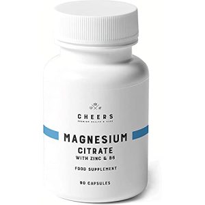 Magnesiumpräparat CHEERS Magnesiumcitrat, 90 Kapseln, Vegan