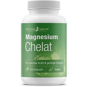 Magnesiumpräparat effective nature Magnesium Chelat 120 Kaps.