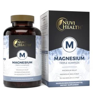 Magnesiumpräparat Nuvi Health Magnesium Komplex 240 Kapseln