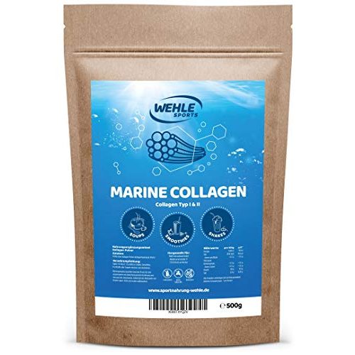 Die beste marine collagen wehle sports marine kollagen pulver 500g Bestsleller kaufen