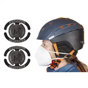 Maskenhalter Skihelm