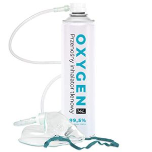 Medizinischer Sauerstoff Green Blue Oxygen 14L in der Dose