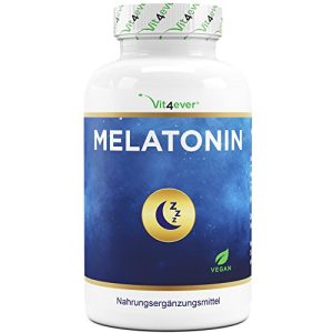 Melatonin-Tabletten Vit4ever Melatonin, 365 Tabletten, vegan