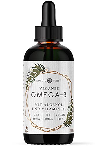 Die beste mikroalgen nordic pure omega 3 algenoel praeparat 100 ml Bestsleller kaufen