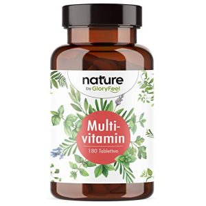 Multivitaminpräparat gloryfeel Multivitamin Tabletten, 100% vegan