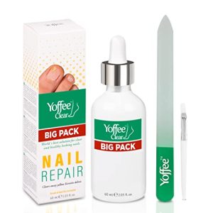 Nagelpilzlack YOFFEE Clear Nail Care XL Nagellack 60 ml