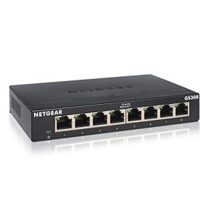 Netgear-Switch Netgear GS308 LAN Switch 8 Port Netzwerk Switch