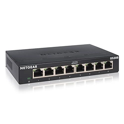Die beste netgear switch netgear gs308 lan switch 8 port netzwerk switch Bestsleller kaufen