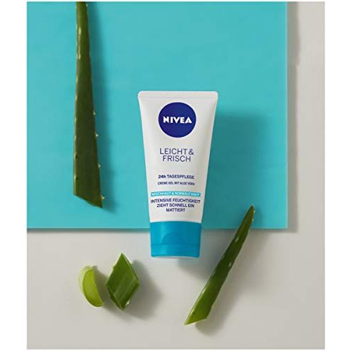 Nivea-Gesichtscreme NIVEA Leicht & Frisch Tagespflege 24h