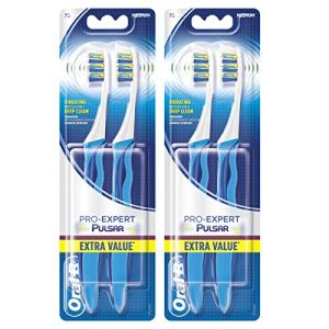 Oral-B-Zahnbürste Oral-B Oral – B Pro Expert, vibrierend, 4er Pack