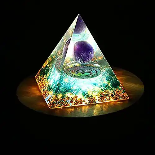 Orgonit-Pyramide QOCO Orgonit Pyramide Kristall Orgonit