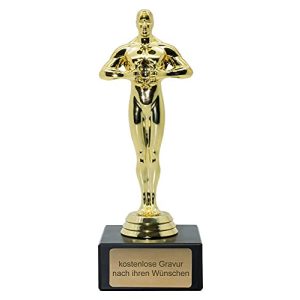 Oscar-Statue Deitert Siegerfigur inkl. Gravur mit Ihrem Wunschtext