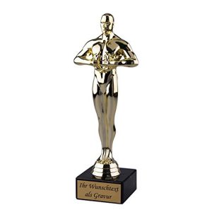 Oscar-Statue geschenke-fabrik.de Siegerfigur Viktor 18 cm
