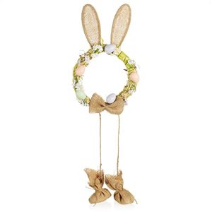 Easter wreath com-four ® for doors or windows Easter bunny design