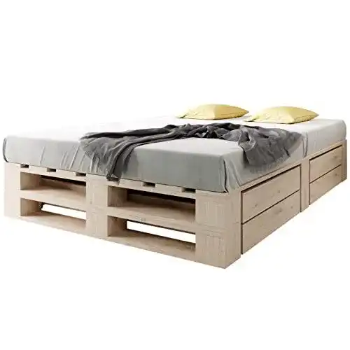 Palettenbett