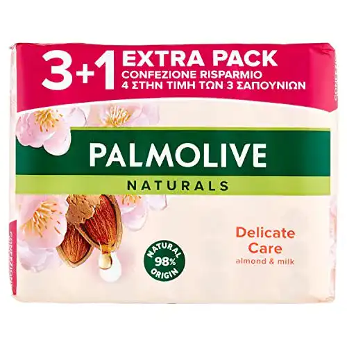 Palmolive-Seife Palmolive, mit Mandelmilch, 360 g, 4 Stück