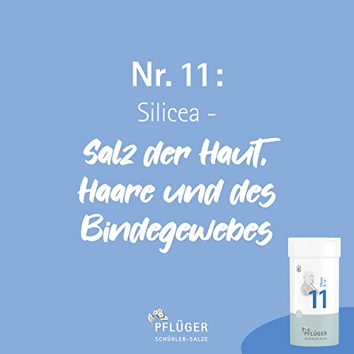 Pflüger-Schüßler-Salze PFLÜGER Schüßler Salze Nr. 11 Silicea D12