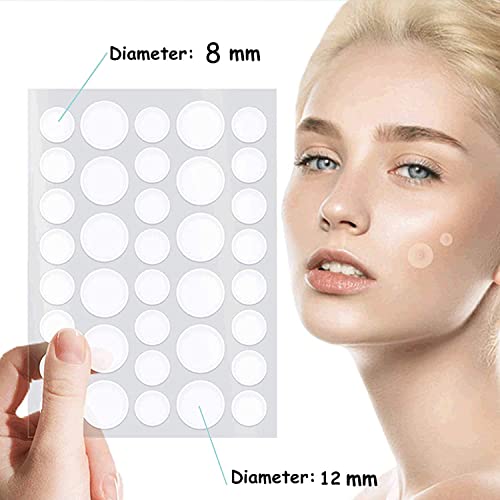 Pimple Patch Rnitle, 180 Counts, Pickel Pflaster, 12mm+8mm