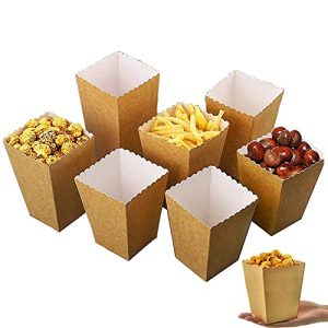 Popcorntüten Einesin 30 Stück Popcorn Tüten, Popcorn Boxes