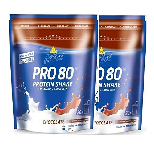 Die beste pro 80 protein shake inko active pro 80 beutel 2er pack schoko Bestsleller kaufen