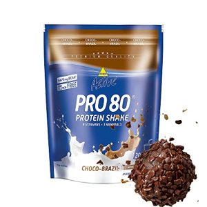Pro-80-Protein-Shake Inko spor Active, Choco-Brazil, 500g