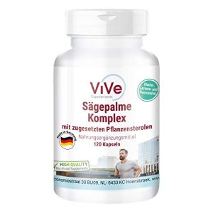 Prostata-Tabletten ViVe Supplements Sägepalmenextrakt