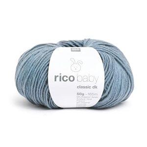 Rico-Wolle Rico Baby Classic dk Wolle, 50g, ca. 165m Atlantikblau