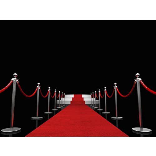 Roter Teppich Babat Rot Eventteppich VIP Carpet 1 m, Länge 10 m