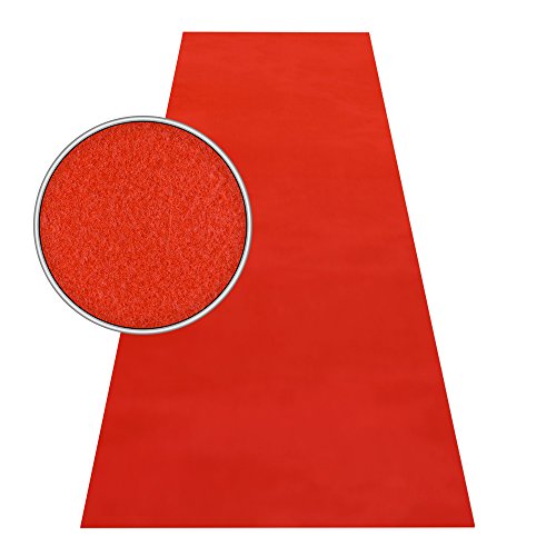 Roter Teppich HOMEFACTO:RI VIP Läufer 1m, Länge:600 cm