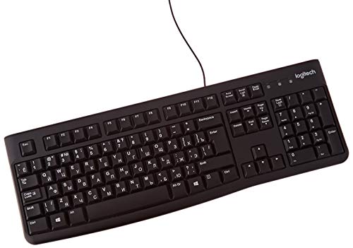 Die beste russische tastatur logitech k120 kabelgebunden business tastatur Bestsleller kaufen