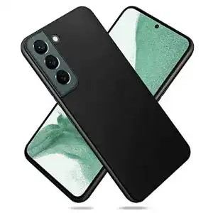 Samsung-Galaxy-S22-Hülle RSTTY Schwarz, Premium TPU Silikon