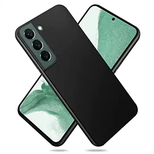 Samsung-Galaxy-S22-Hülle RSTTY Schwarz, Premium TPU Silikon