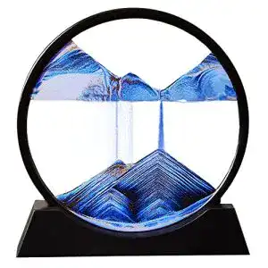 Sandbild E-feilai Zum Drehen, Dynamisch, Sandkunst, Rund, 3D