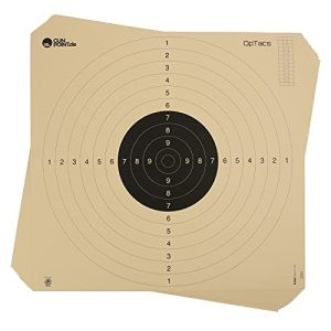 Schießscheibe OpTacs Pistolen-/Kleinkaliberscheibe 55 x 52 cm