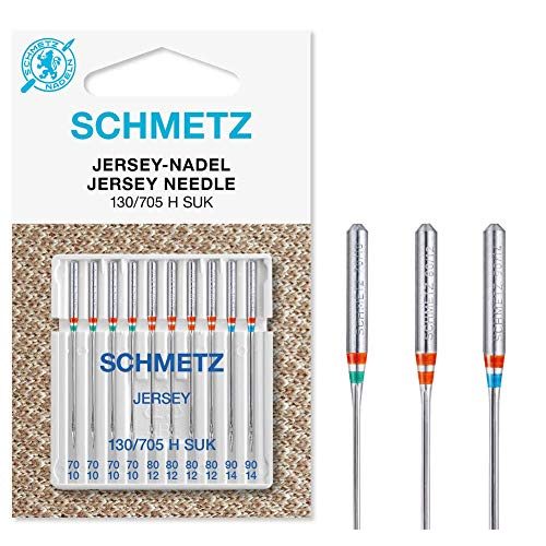Schmetz-Nadeln SCHMETZ Nähmaschinennadeln 10 Jersey-Nadeln