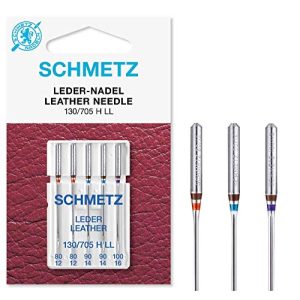 Schmetz-Nadeln SCHMETZ Nähmaschinennadeln 5 Leder-Nadeln