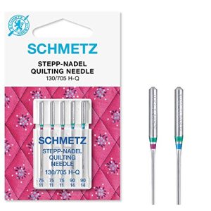 Schmetz-Nadeln SCHMETZ Nähmaschinennadeln 5 Quilt-Nadeln