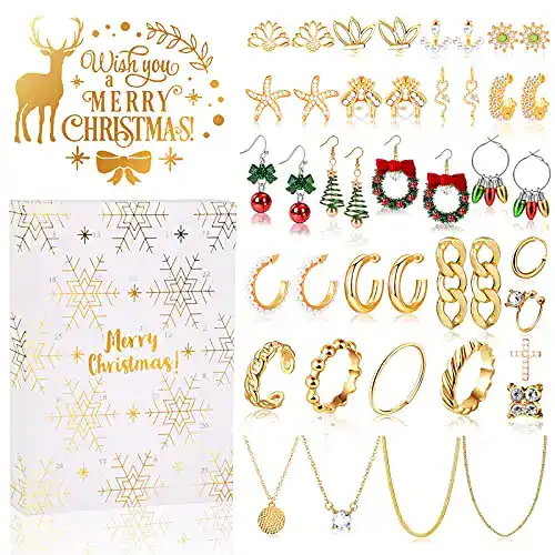 Schmuck-Adventskalender MJARTORIA für Frauen 2022
