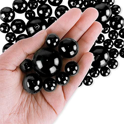 Schwarze Perle Ambolio Perlen zum Auffädeln, 1150 Stück