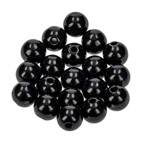Die beste schwarze perle efco holz perlen schwarz 10 mm 53 stueck Bestsleller kaufen