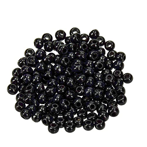 Die beste schwarze perle efco holzperlen loch 110 stueck schwarz 6 mm Bestsleller kaufen