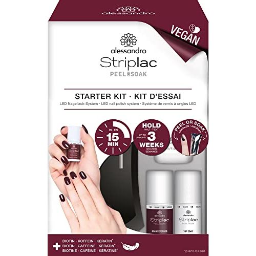 Shellac-Starter-Set alessandro Striplac Peel or Soak Starter Kit