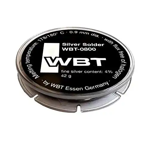 Silberlot WBT -0800 (Silberlötzinn) Inhalt: 1 Rolle á 42 g/d=0,9 mm