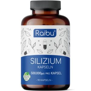 Silizium-Kapseln RAIBU ® Silizium Kapseln hochdosiert 90 Kapseln