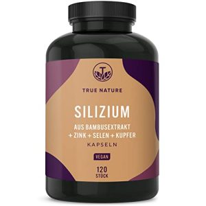 Silizium-Kapseln TRUE NATURE Silizium Hochdosiert 120 Kapseln