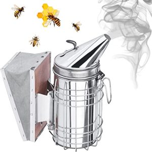 Smoker Imker ZONSUSE Edelstahl Bee Hive Smoker
