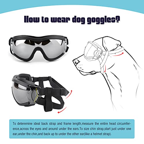 Sonnenbrille Hund Namsan Hundebrille Netive Winddicht