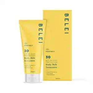 Sonnencreme LSF 30 Belei Amazon-Marke, Körpermilch, 200 ml
